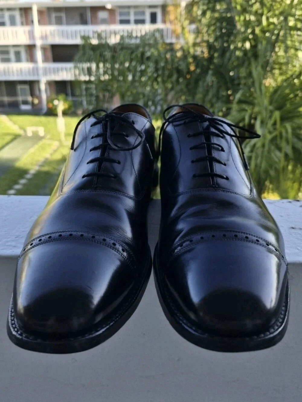 Church’s Custom Grade Men's Black Leather Shoes Size UK 10F ( US 11G )